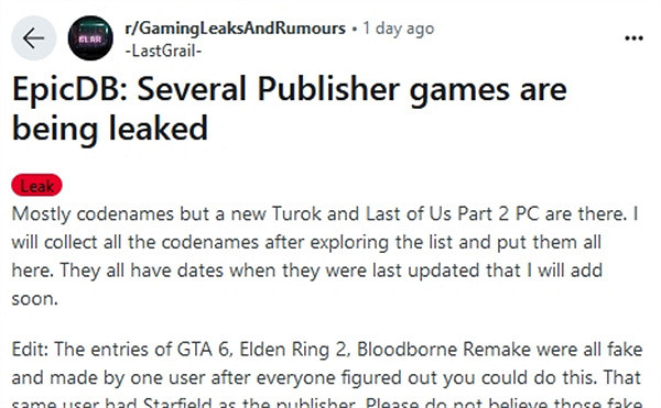 《荒野大鏢客1》將登陸PC？知名舅舅黨：毫不可信