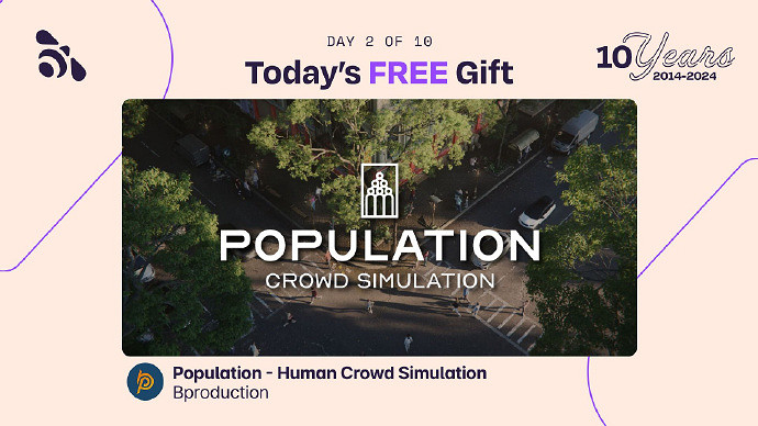 Blender Market十周年活動熱烈進行中每天一款免費插件 Blender Market十周年活動熱烈進行中每天一款免費插件