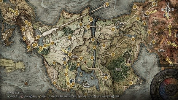 《艾爾登法環》全賜福地圖一覽 《艾爾登法環》全賜福地圖一覽