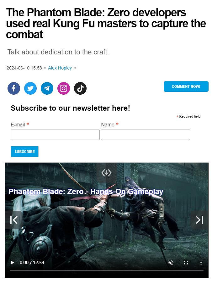 《影之刃零》夏日遊戲節驚喜亮相 海外媒體玩家齊稱讚 《影之刃零》夏日遊戲節驚喜亮相 海外媒體玩家齊稱讚