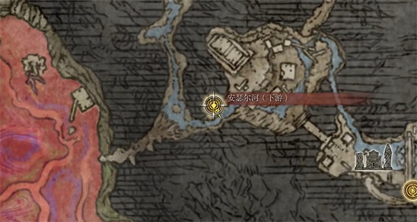 《艾爾登法環》安瑟爾河龍人守衛位置