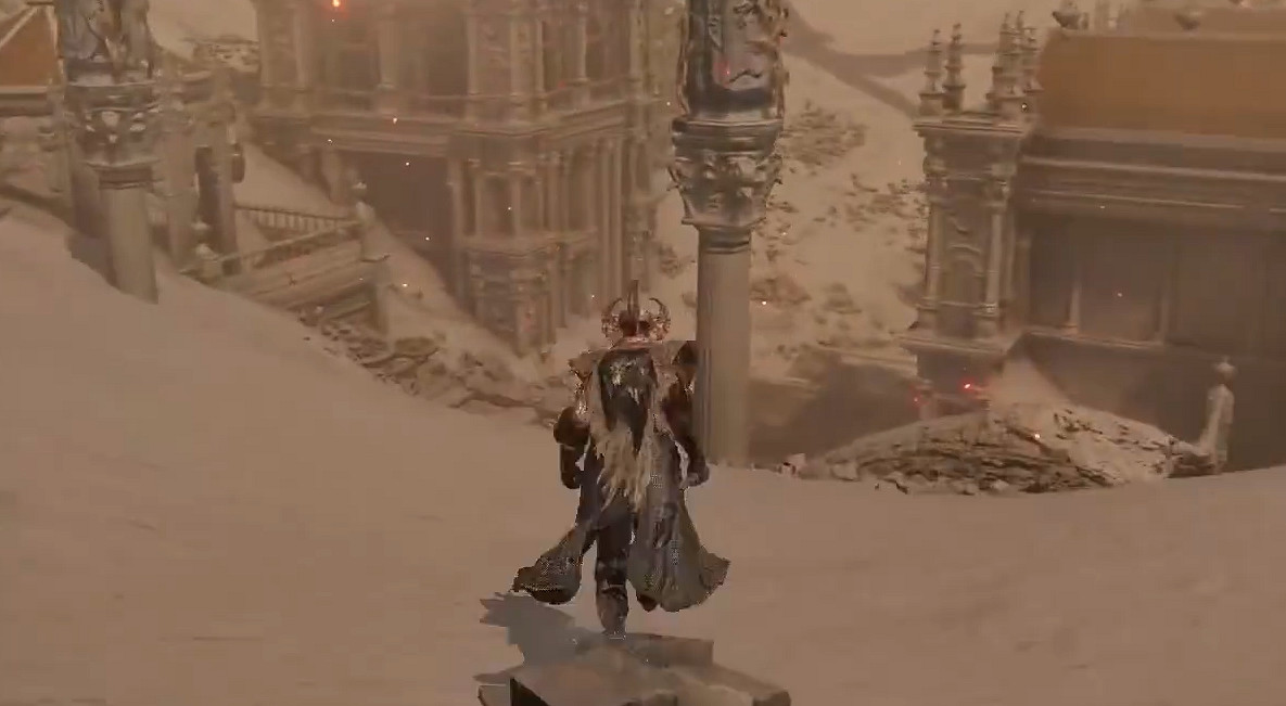 《艾爾登法環》進天空城出不來解決方法