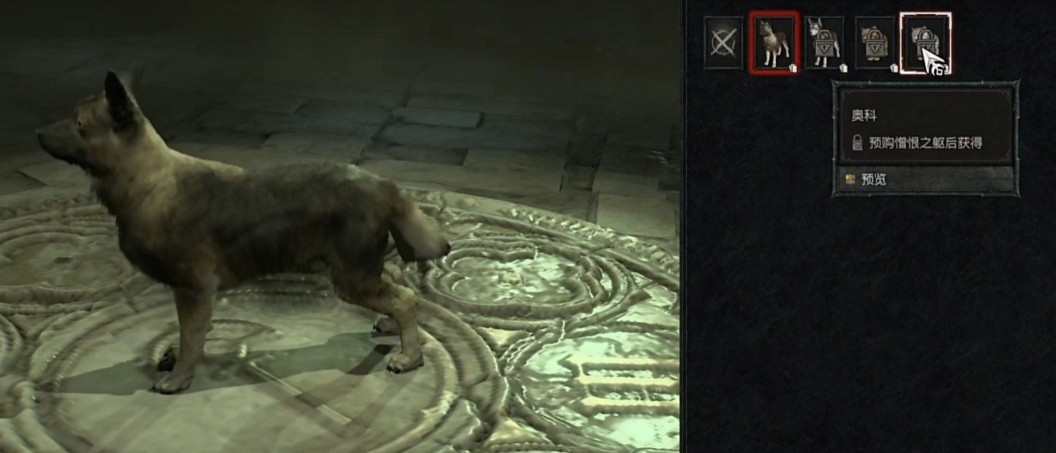 《暗黑破壞神4》寵物外觀更換位置