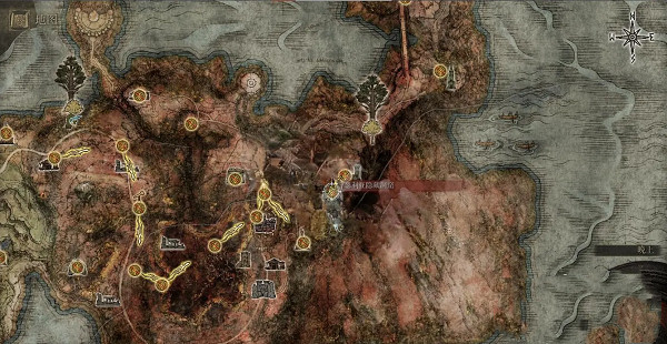 《艾爾登法環》瑟利亞隱藏洞穴位置介紹