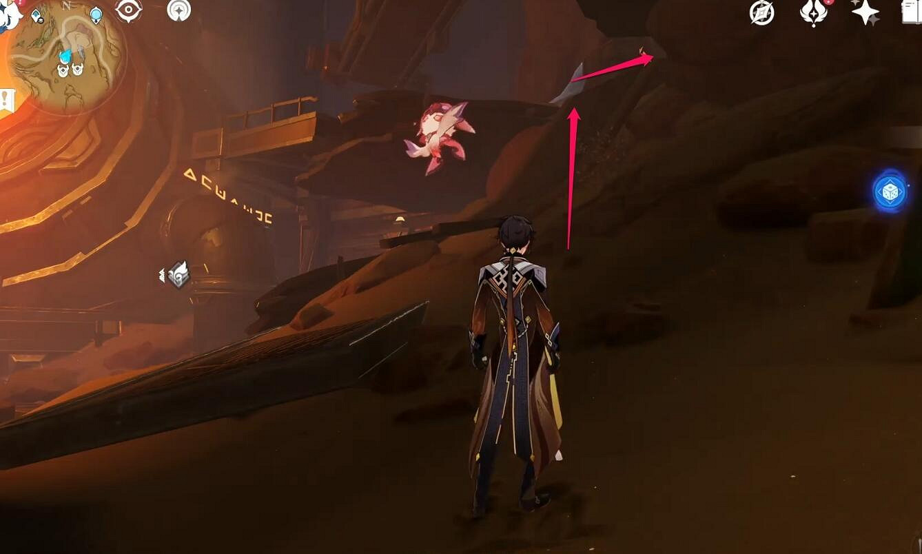 《原神》4.7萬相石荒石蒼漠南採集路線推薦 《原神》4.7萬相石荒石蒼漠南採集路線推薦