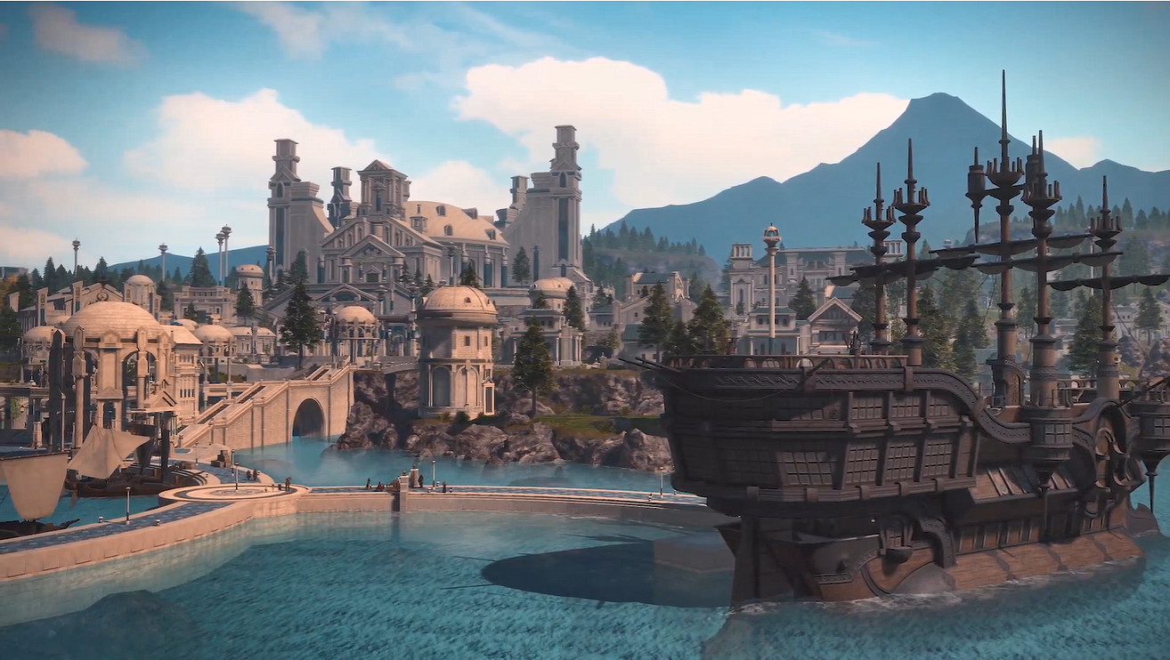 《最終幻想14》7.0“黃金的遺產”發售日宣傳片公開