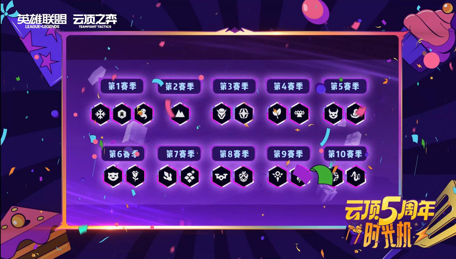《英雄聯盟:聯盟戰棋》5周年慶福利派對開啟 《英雄聯盟:聯盟戰棋》5周年慶福利派對開啟