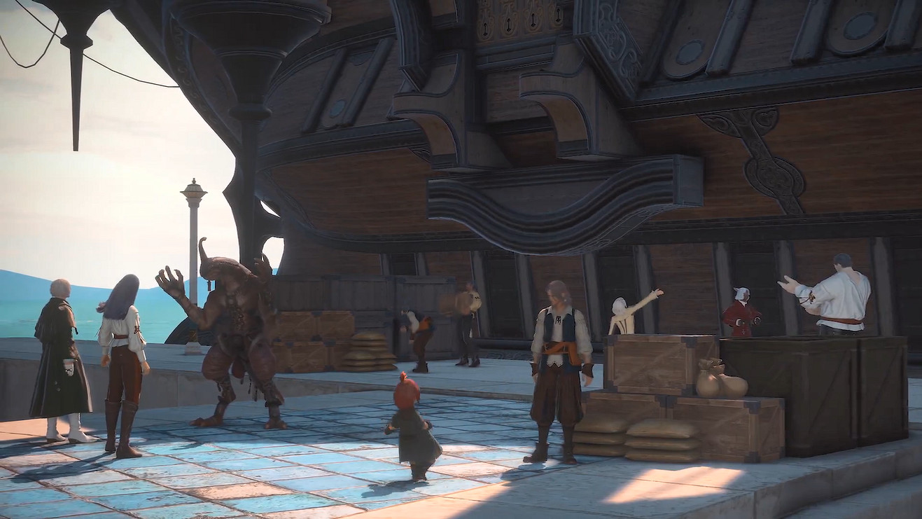 《最終幻想14》7.0“黃金的遺產”發售日宣傳片公開