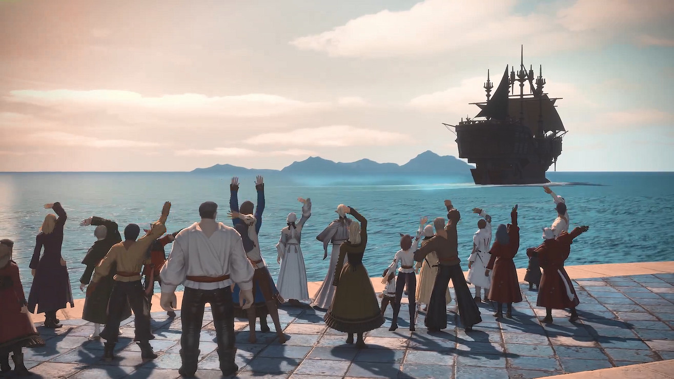 《最終幻想14》7.0“黃金的遺產”發售日宣傳片公開