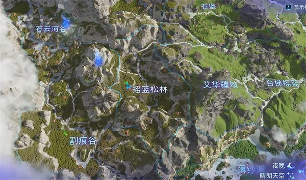 《阿凡達潘朵拉邊境》全地圖一覽 《阿凡達潘朵拉邊境》全地圖一覽