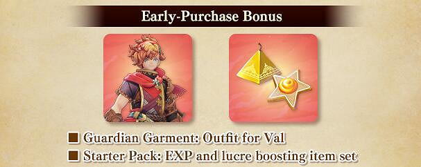 《聖劍傳說Visions of Mana》預購獎勵介紹