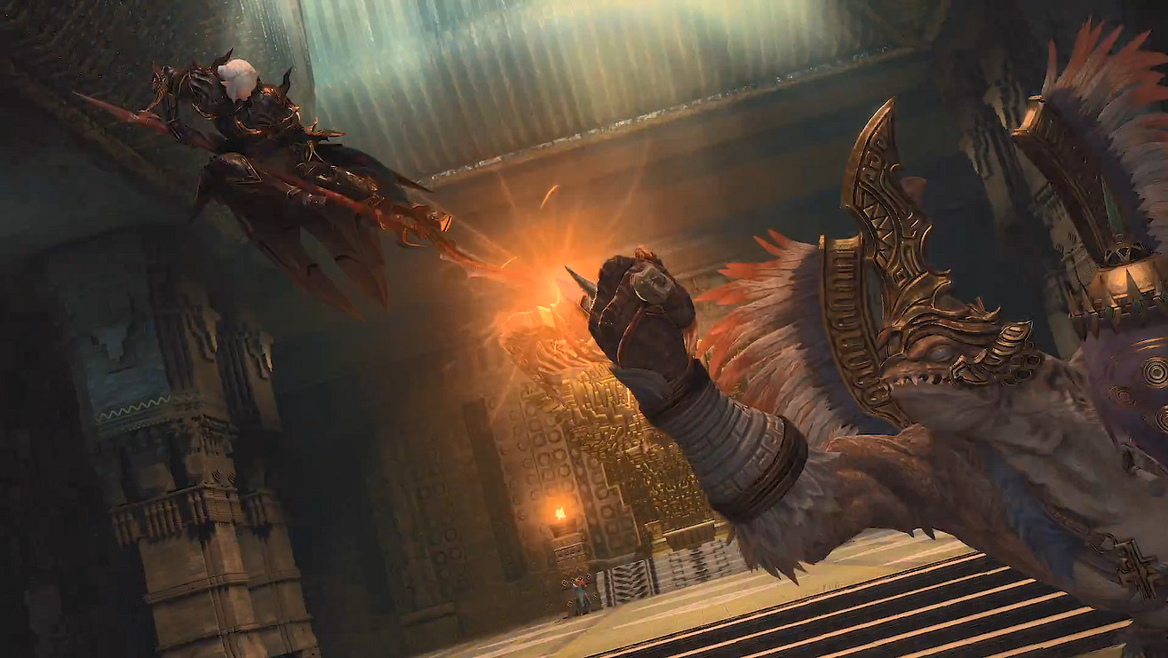 《最終幻想14》7.0“黃金的遺產”發售日宣傳片公開