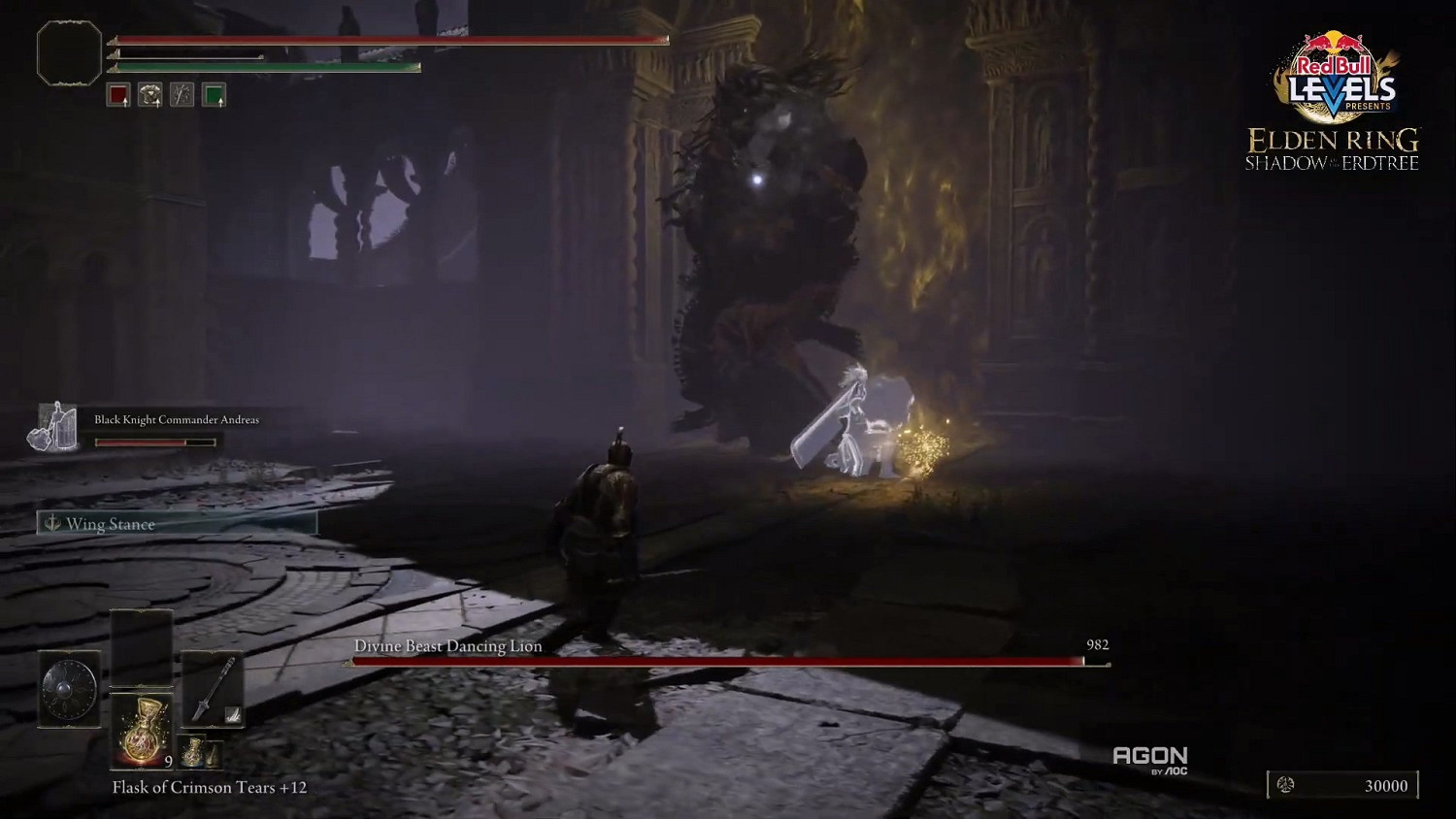 《艾爾登法環：黃金樹幽影》新Boss“神獸舞獅”展示