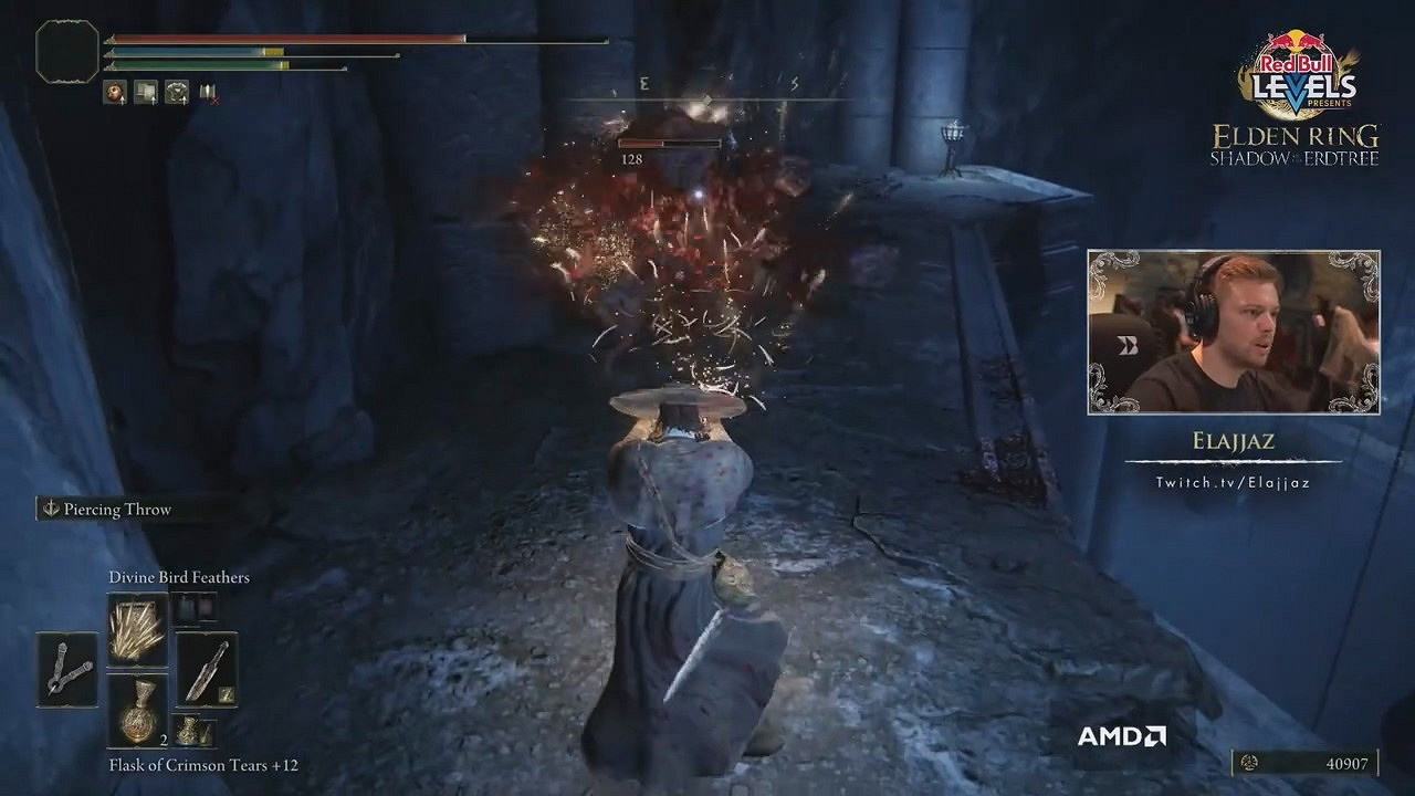 《艾爾登法環：黃金樹幽影》超長實機 洞窟受苦現場