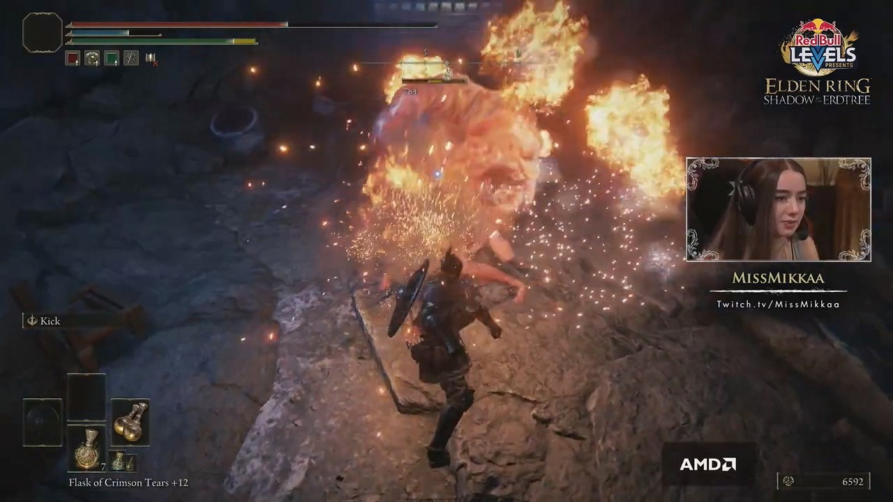 《艾爾登法環：黃金樹幽影》超長實機 洞窟受苦現場