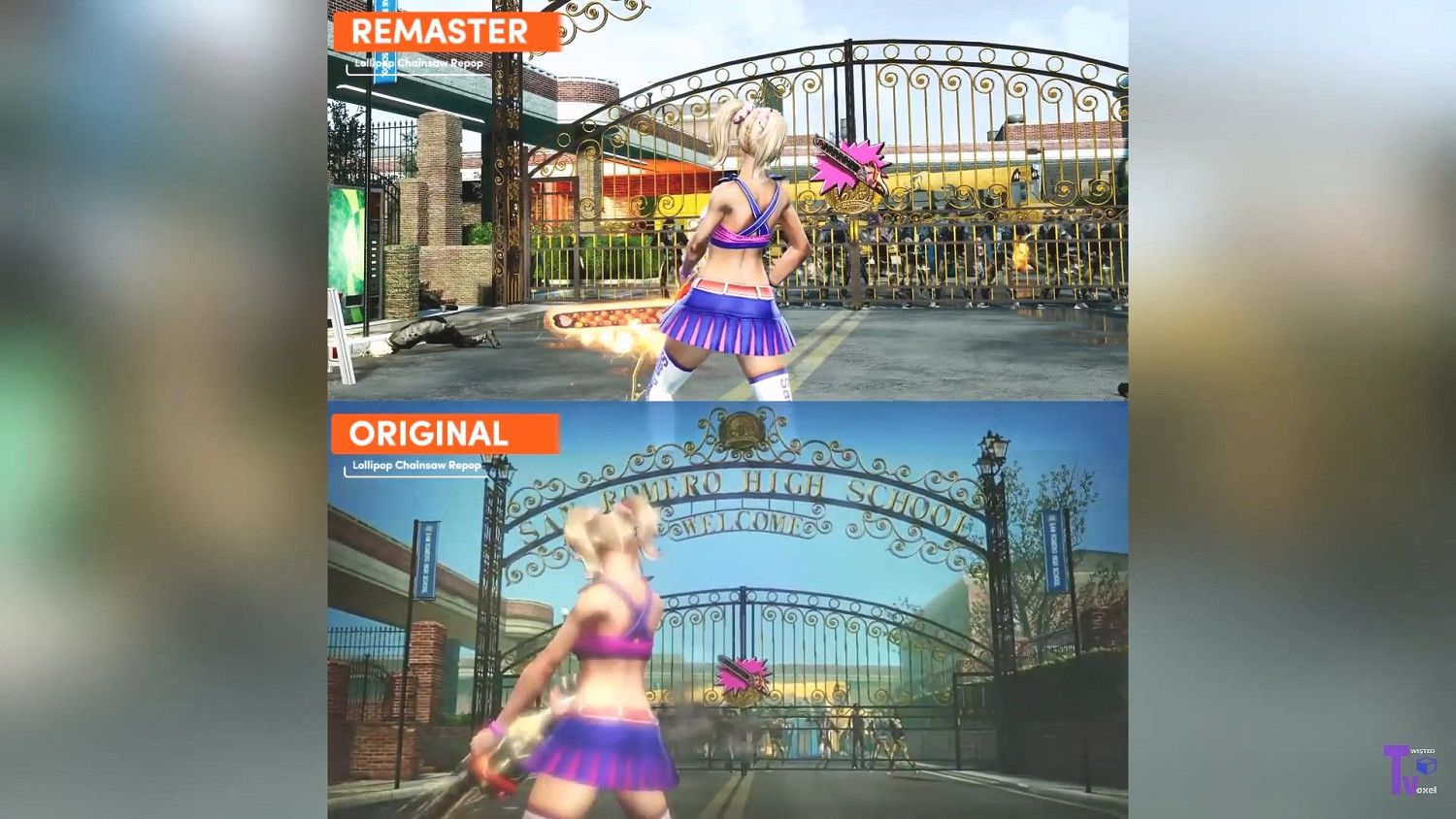 《電鋸糖心RePOP》預告對比原版 光效、建模更佳！