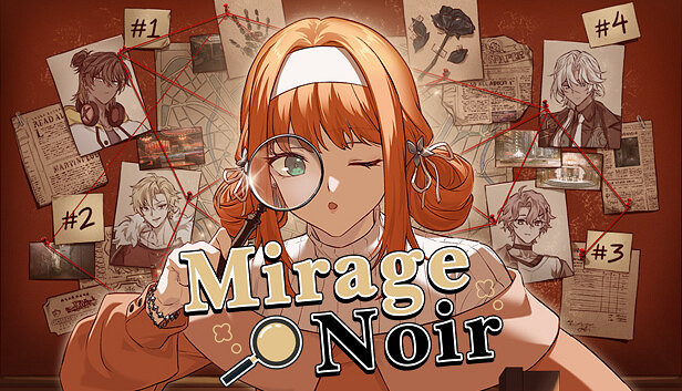 偵探乙女遊戲《Mirage Noir》上架Steam!將推出試玩 偵探乙女遊戲《Mirage Noir》上架Steam!將推出試玩