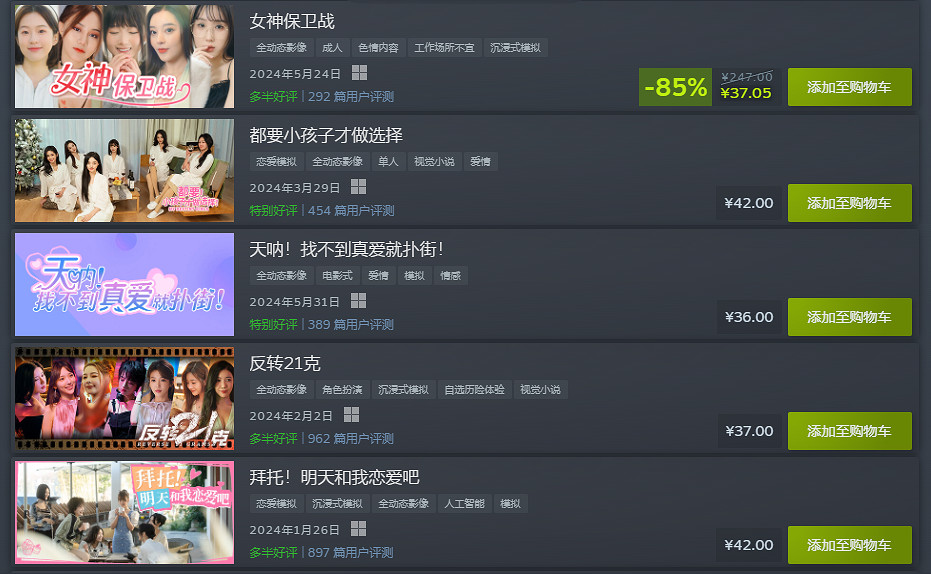 類完蛋的戀愛模擬遊戲,終究還是卷到靠AV女優營銷