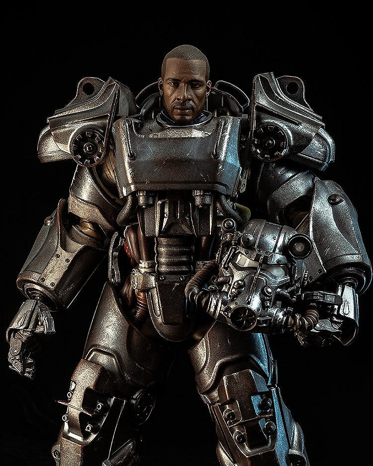 《輻射》推出T-60動力裝甲手辦：細節滿滿 霸氣外露！