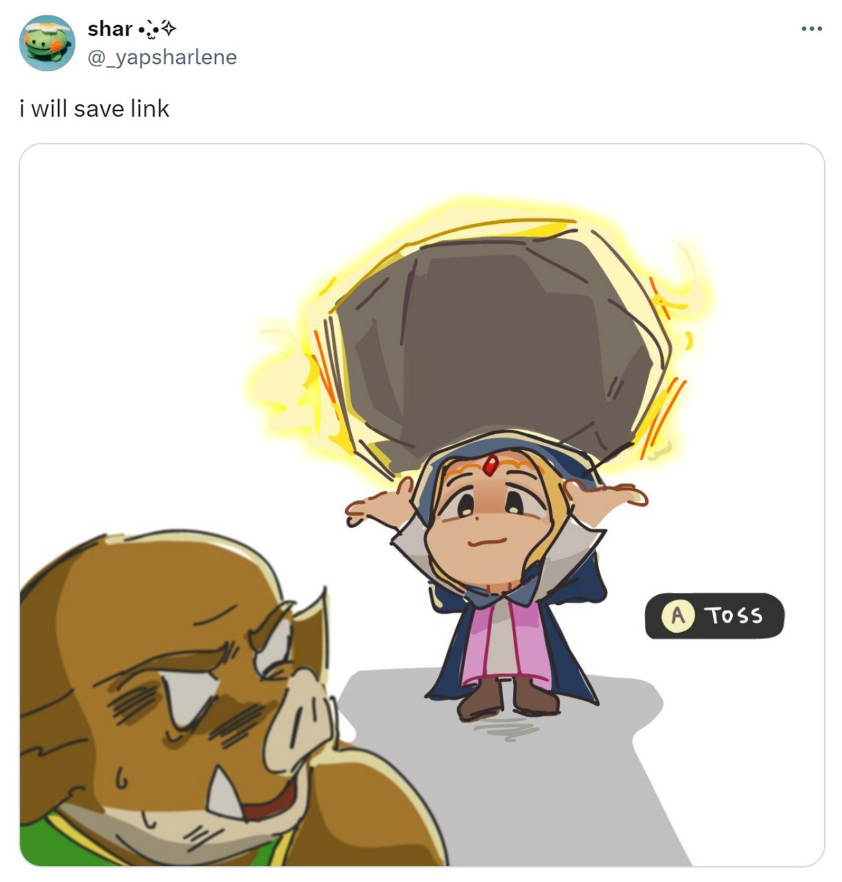 終於能玩《林克傳說》了!《塞爾達傳說》新作網友梗圖