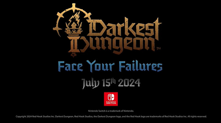 《暗黑地牢2》將於7月15日登陸Switch!全新預告公布 《暗黑地牢2》將於7月15日登陸Switch!全新預告公布