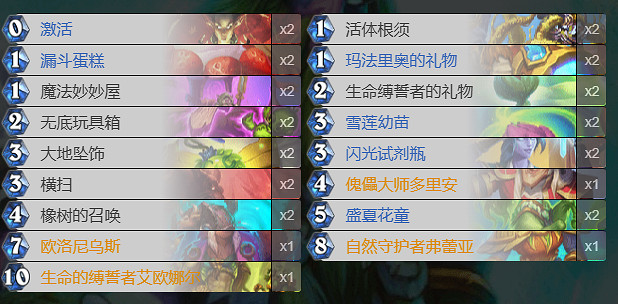 《爐石戰記》法強德卡組推薦 《爐石戰記》法強德卡組推薦