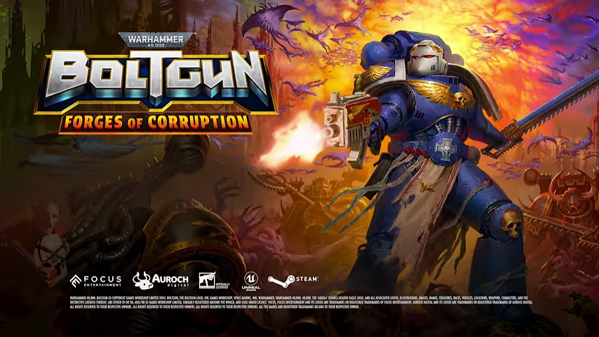 為了帝皇！《戰鎚40K: 爆矢槍》DLC“腐蝕熔爐”發售