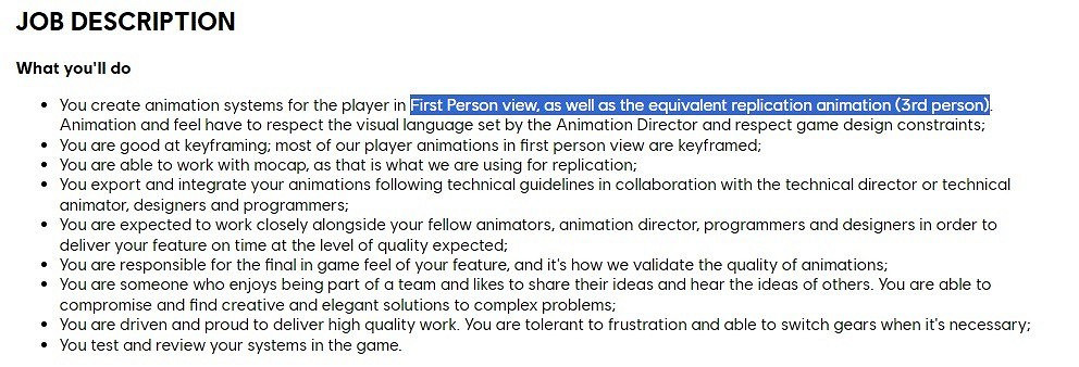 招聘訊息暗示《極地戰嚎7》或能在第一和第三人稱切換 招聘訊息暗示《極地戰嚎7》或能在第一和第三人稱切換