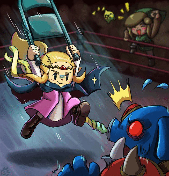 《塞爾達》新作引發二創熱潮:公主戰鬥英姿引人遐想 《塞爾達》新作引發二創熱潮:公主戰鬥英姿引人遐想