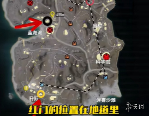 和平精英地鐵逃生紅色密碼門位置一覽 和平精英地鐵逃生紅色密碼門位置一覽