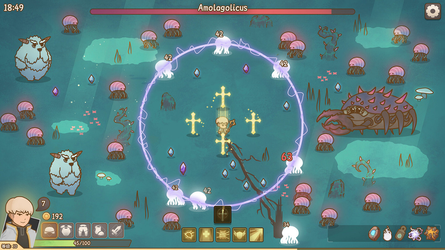 手繪風動作生存類探索RPG《聖物深淵》Steam頁面 發行日期待定