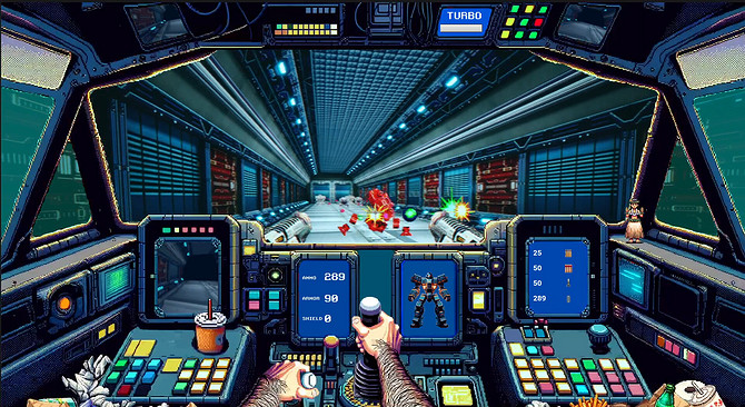 《Mekkablood》Steam頁面上線 復古風巨大機甲戰鬥