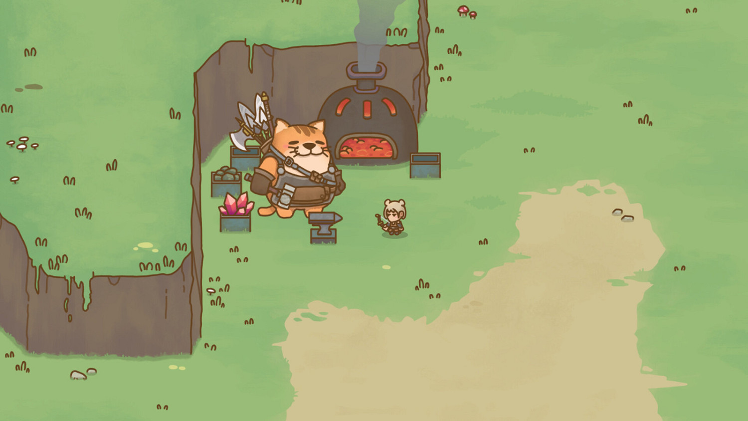 手繪風動作生存類探索RPG《聖物深淵》Steam頁面 發行日期待定