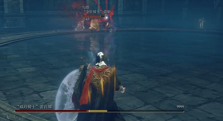 《艾爾登法環》DLC雙月騎士蕾菈娜打法