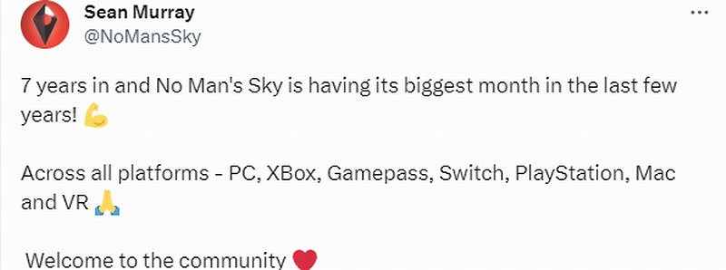 《無人深空》本月人氣飆升 玩家:你才是真正的星空 《無人深空》本月人氣飆升 玩家:你才是真正的星空
