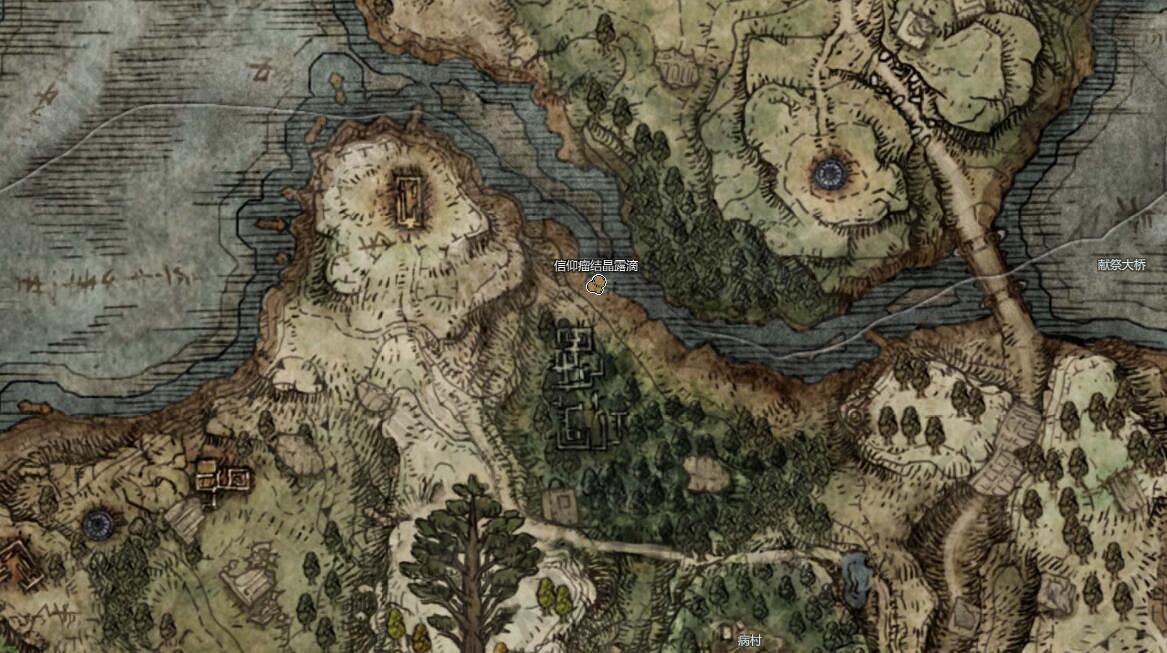 《艾爾登法環》黃金樹幽影信仰瘤結晶露滴獲取方法 《艾爾登法環》黃金樹幽影信仰瘤結晶露滴獲取方法