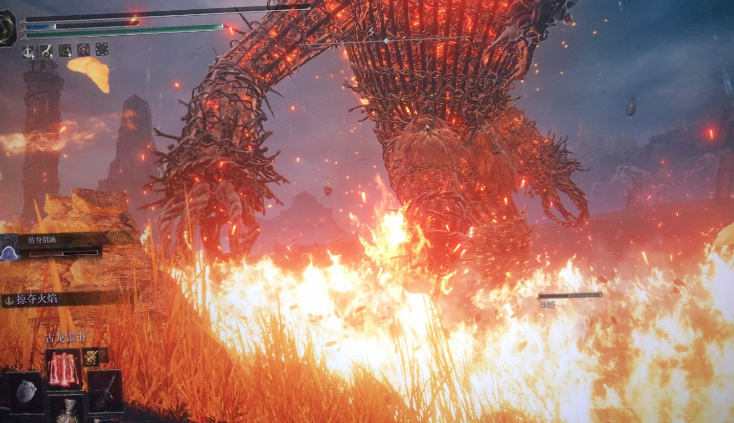 《艾爾登法環》燃爐魔像打法介紹