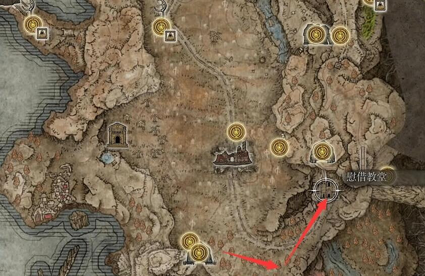 《艾爾登法環》墓地平原幽影樹碎片位置分享