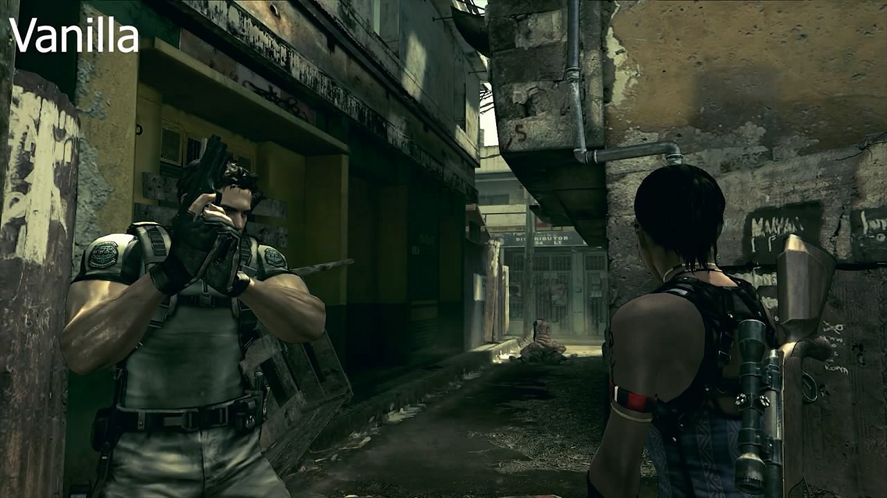 《惡靈古堡5》多個高清材質包：涵蓋敵人/武器/主角