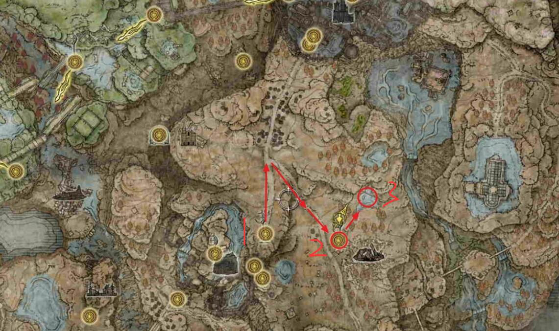 《艾爾登法環》DLC全地圖碎片收集路線