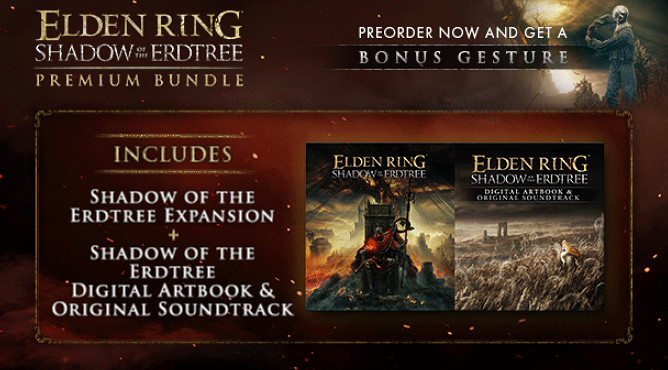 《艾爾登法環》黃金樹幽影預購獎勵介紹 《艾爾登法環》黃金樹幽影預購獎勵介紹