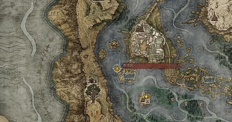 《艾爾登法環》快速到達DLC鮮血王朝入口路線