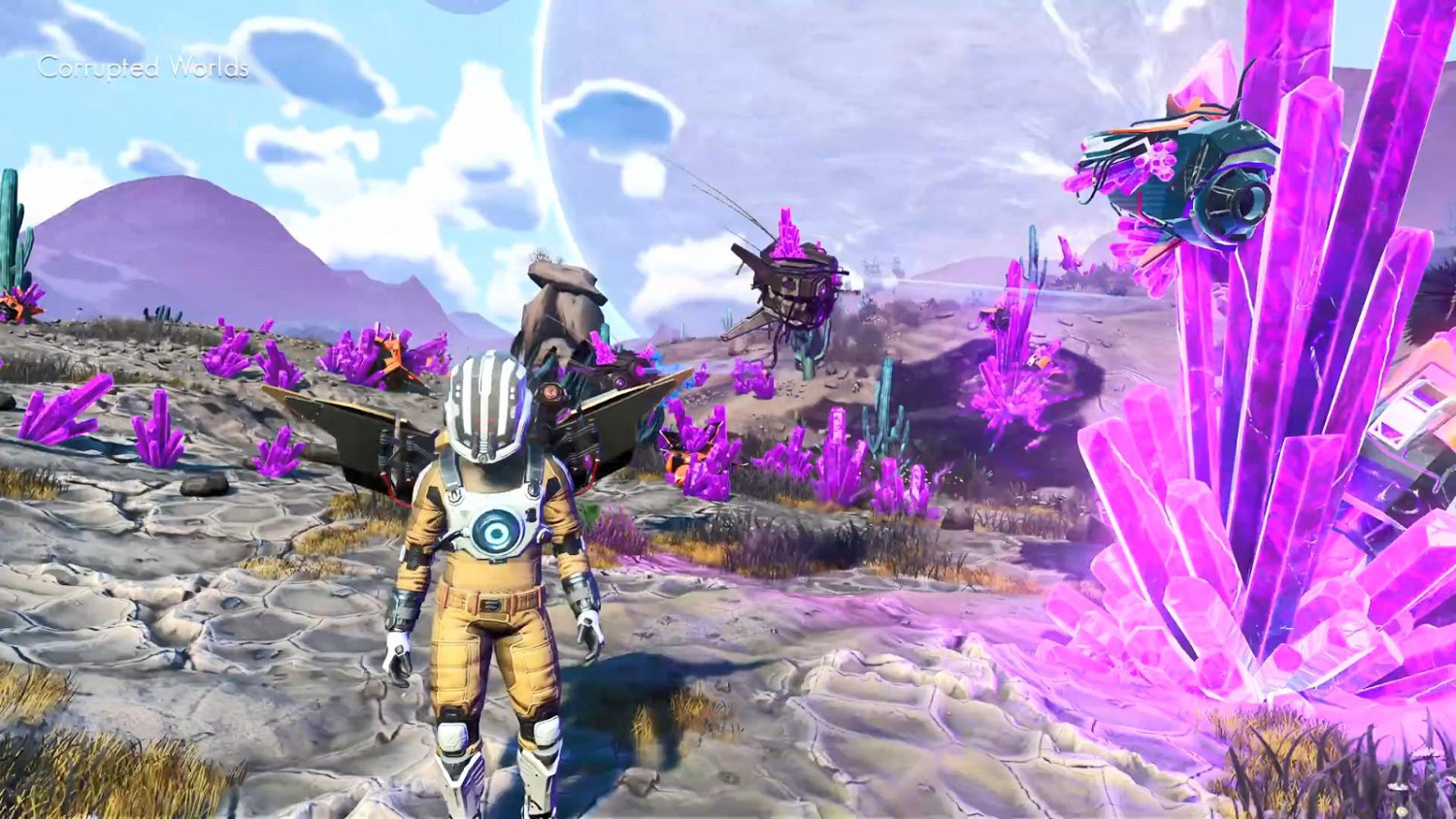 《無人深空》發布“攔截機”更新 探索腐化的世界