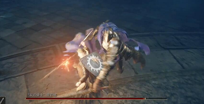 《艾爾登法環》DLC雙月騎士蕾菈娜打法