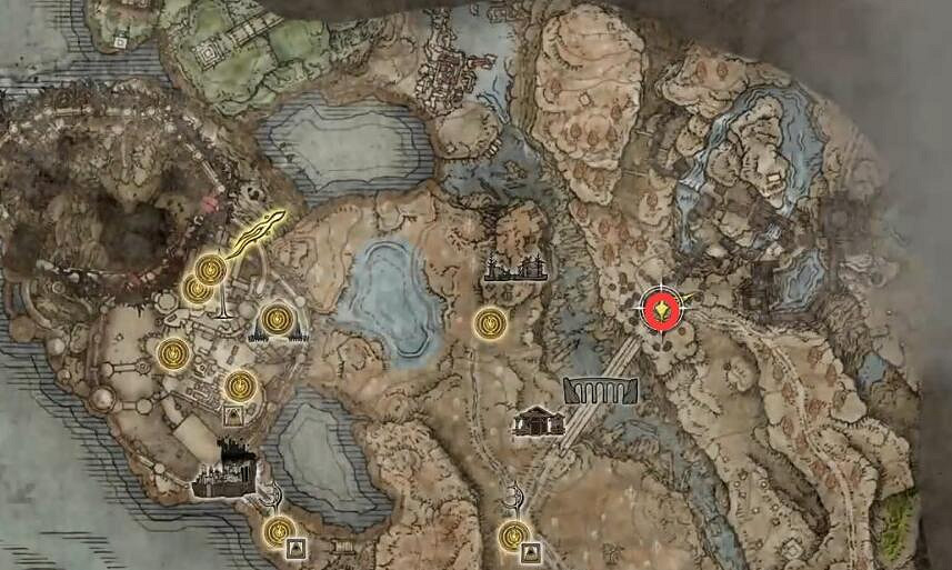 《艾爾登法環》墓地平原幽影樹碎片位置分享