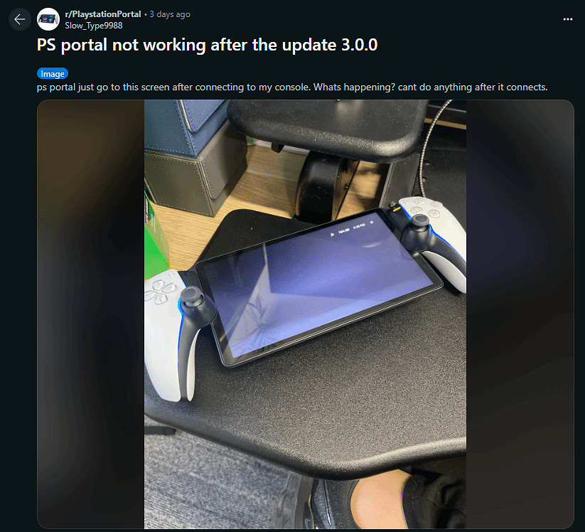 PS掌機3.0.0版本更新疑似導致斷連、畫質下降等問題