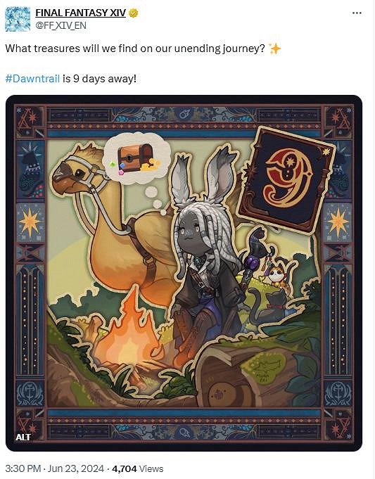還有9天！《最終幻想14》官方分享新資料片倒計時插圖