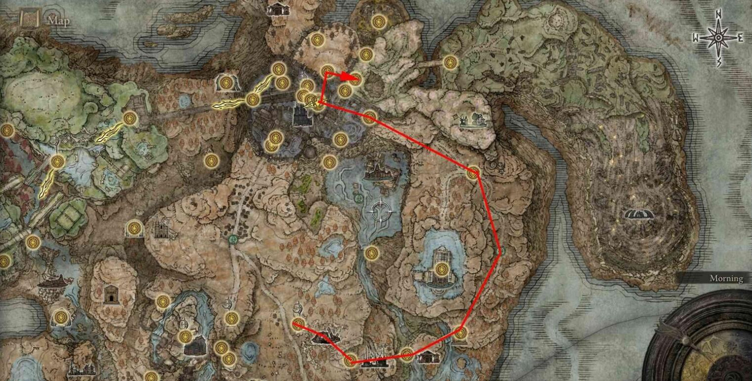 《艾爾登法環》黃金樹幽影隱藏區域進入方法 《艾爾登法環》黃金樹幽影隱藏區域進入方法