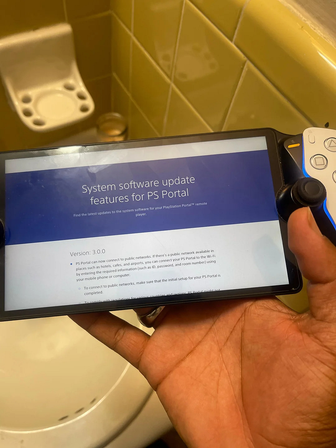 PlayStation Portal 3.0.0更新連結有問題 導致變磚