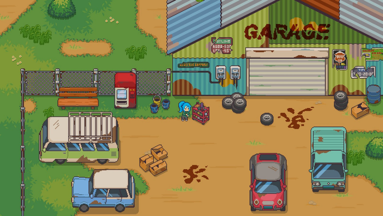 中國大陸研發單機《無人區回響》上架Steam 後末日像素風 中國大陸研發單機《無人區回響》上架Steam 後末日像素風